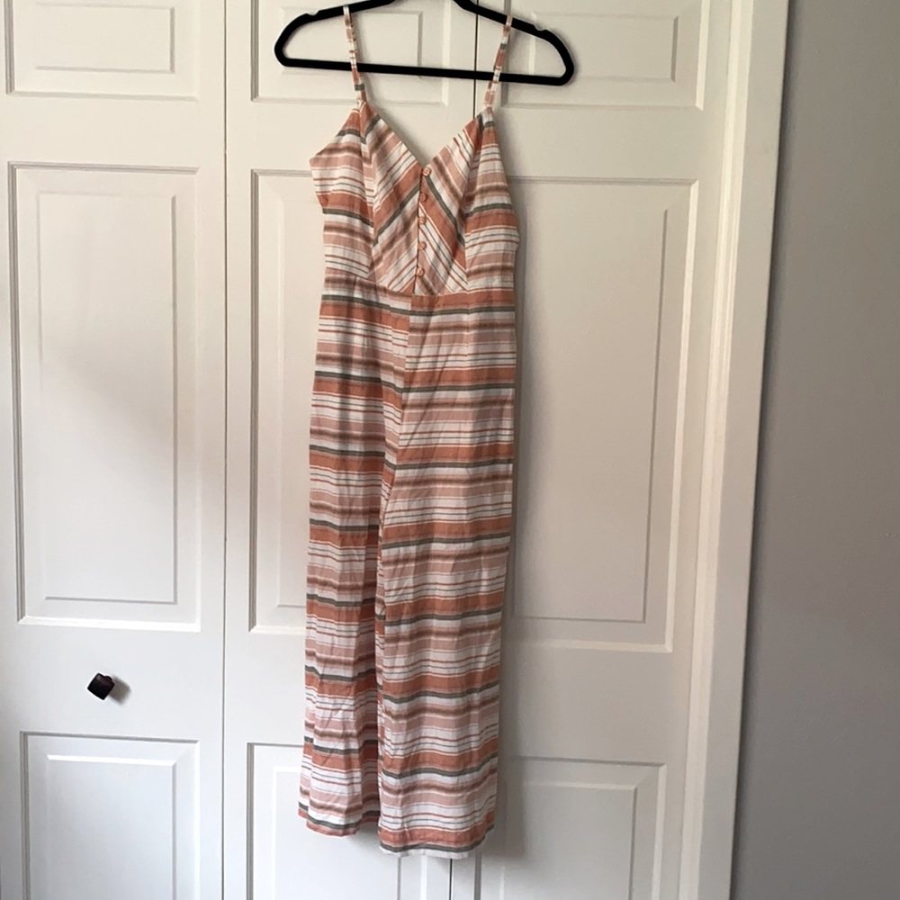 Lost + Wander City to Country Orange Jumpsuit S